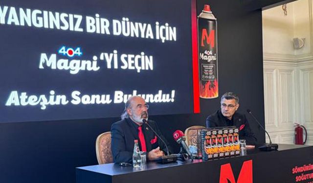 404 Kimya'dan yerli ve milli markası 'Magni'yle yangın sorununa kökten çözüm!