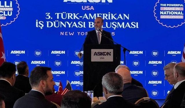 Bakan Kacır, ‘3’üncü Türk-Amerikan İş Dünyası Buluşması’ toplantısına katıldı