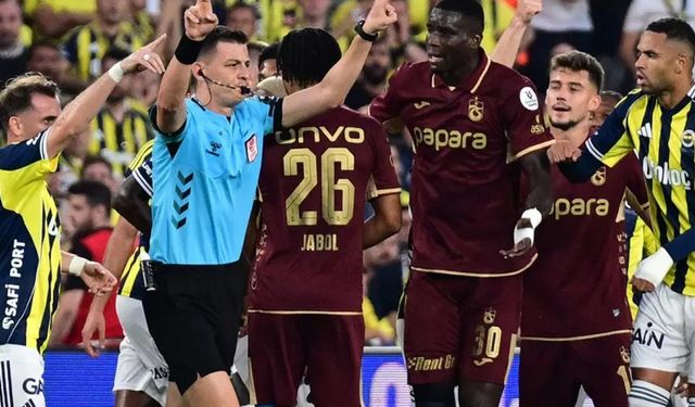 Fenerbahçe - Trabzonspor maçında iptal edilen golün VAR kayıtları açıklandı