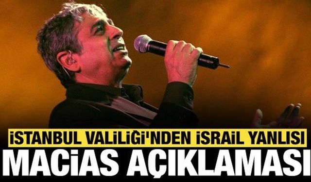 İstanbul Valiliği'nden İsrail yanlısı Enrico Macias açıklaması: Tüm etkinlikler yasaklandı
