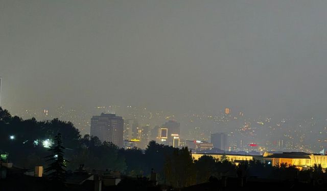Son dakika: Başkent Ankara'yı duman kapladı! Valilikten jet hızında açıklama
