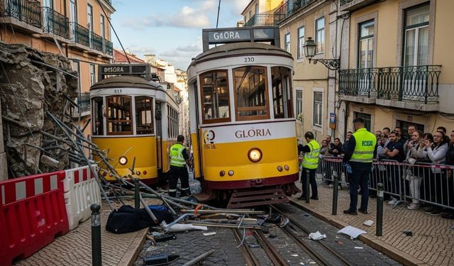 Son dakika: Portekiz'de tramvay raydan çıktı! Çok sayıda ölü var