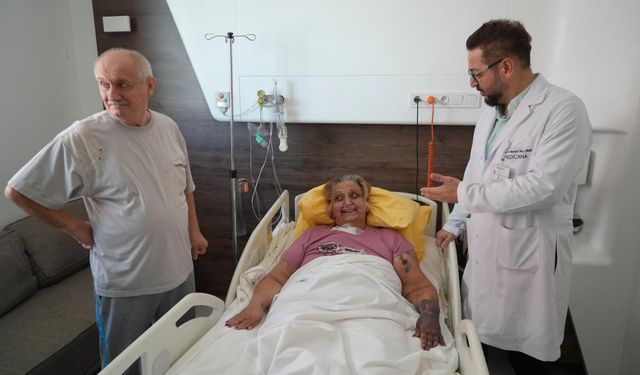 Sülük tedavisi canından ediyordu! Gürcü kadın Samsun'da hayata döndü