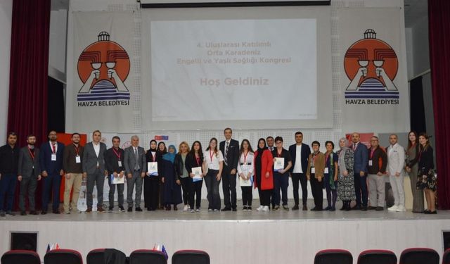 4. Uluslararası Orta Karadeniz Engelli ve Yaşlı Sağlığı Kongresi gerçekleştirildi