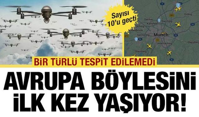 Avrupa'ya bir cisim yaklaşıyor! Sayısı 10'u geçti... Bir türlü tespit edemediler