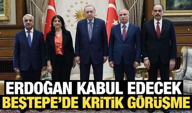 Cumhurbaşkanı Erdoğan, DEM Parti heyetini kabul edecek