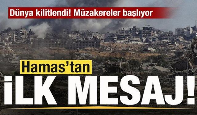Heyet Mısır'a ulaştı! Dünya kilitlendi! Hamas'tan son dakika mesajı