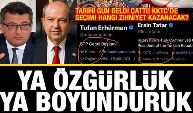 KKTC tarihinin en kritik seçimi bugün! Ya özgürlük ya boyunduruk