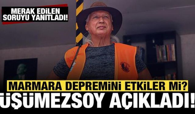 Şener Üşümezsoy'dan Balıkesir depremi açıklaması: Marmara depremini etkiler mi?