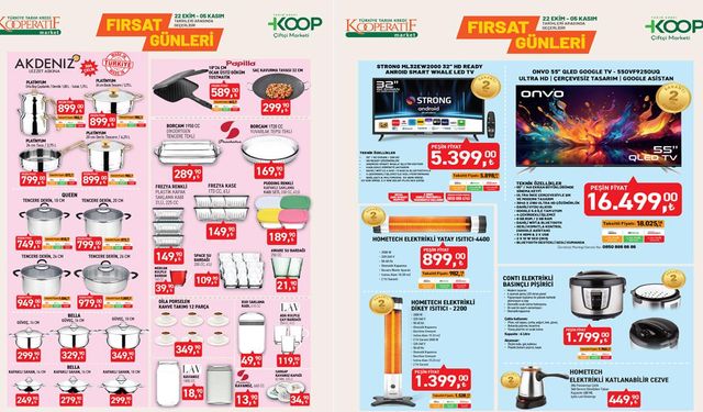 Tarım Kredi Market, yeni indirim dönemine girdi! Güncel fiyatlar şaşırttı