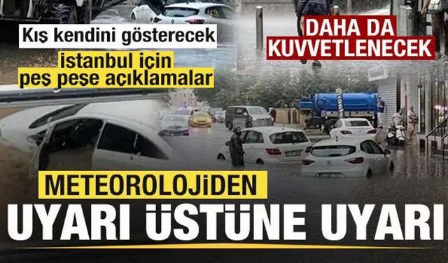 Türkiye'de kış kendini gösterecek! İstanbul için peş peşe açıklamaları! AKOM'dan uyarı