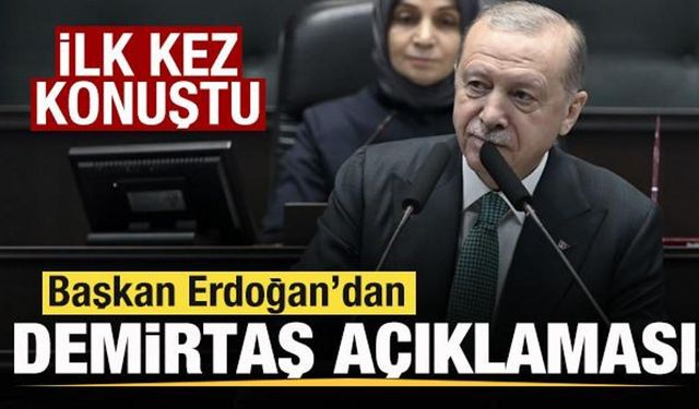Başkan Erdoğan'dan son dakika Selahattin Demirtaş açıklaması