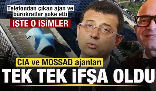 CIA ve MOSSAD ajanları ifşa oldu! Hüseyin Gün'ün telefonundan çıktı! İsimler şoke etti
