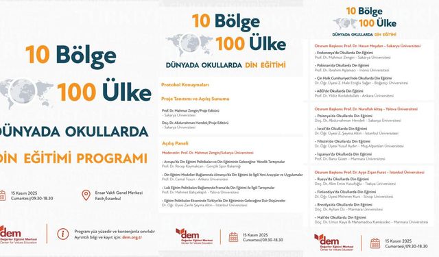 Dünyada okullarda din eğitimi programı başladı