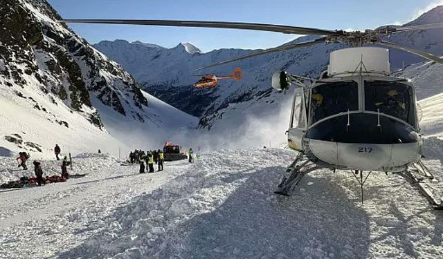 İtalya'da çığ felaketi: 5 kişi hayatını kaybetti