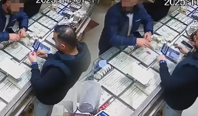 Kuyumculara 'sahte altın' satan 'aile' yakalandı!