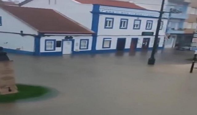 Portekiz'de sel felaketi! Ölüler var