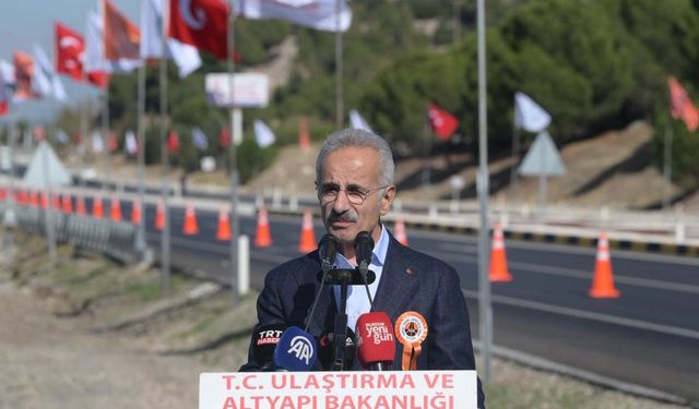 Seyahat süresi 15 dakika kısaldı! Yeni yol hizmete açıldı