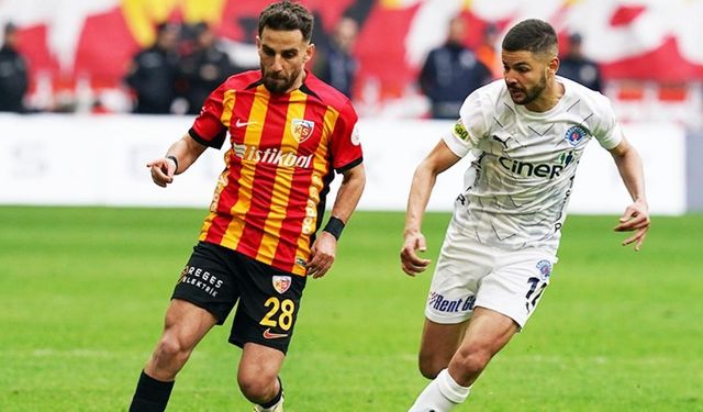 Süper Lig'de '17:00' seansı: Kayserispor-Kasımpaşa! CANLI