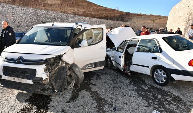Adıyaman'da zincirleme kaza
