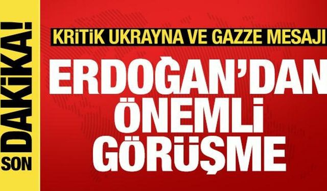 Cumhurbaşkanı Erdoğan, Finlandiyalı mevkidaşıyla görüştü