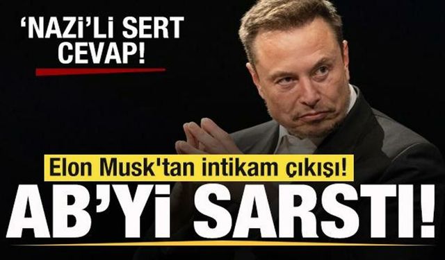 Elon Musk'tan intikam çıkışı! AB'yi sarstı! Ortadan kaldırılmalı! Sert cevap