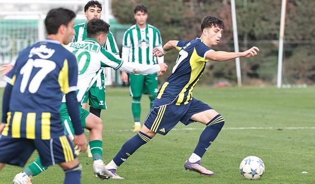 Fenerbahçe U19 takımında tekme isyanı