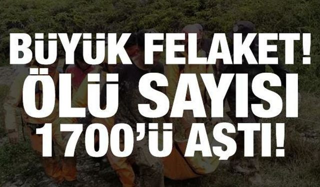 Güney Asya'da büyük felaket: Ölü sayısı 1700'ü aştı