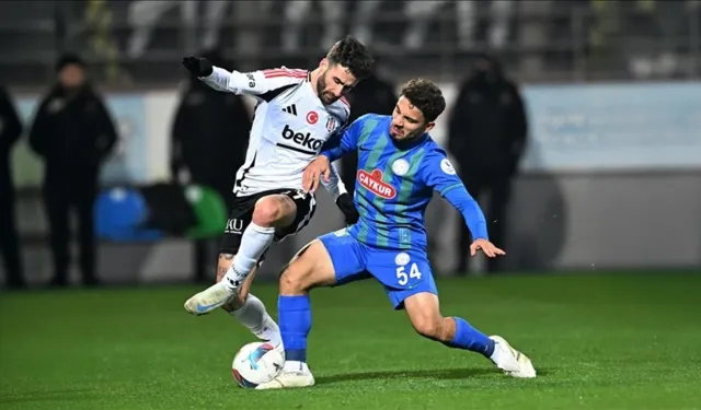 Beşiktaş, Çaykur Rizespor’u 1-0 mağlup etti!