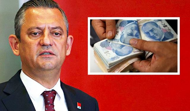 Özgür Özel, CHP'nin asgari ücret teklifini açıkladı: Altını kabul etmeyiz