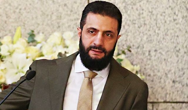 Şara: Suriye'de 4 yıl sonra seçim yapılacak