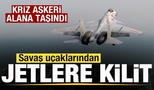 Son dakika: Kriz askeri alana taşındı! Savaş uçaklarından jetlere kilit!