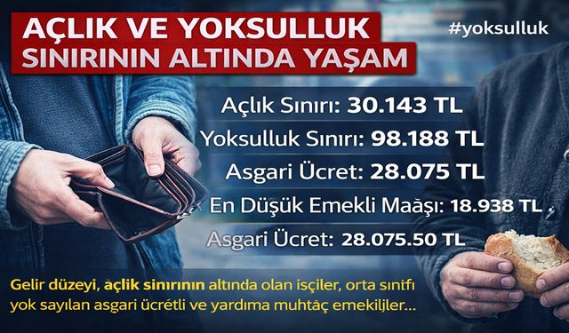 Açlık ve Yoksulluk Sınırının Altında Yaşam
