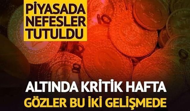 Altın Fiyatlarında Kritik Haftaya Giriliyor: Fed ve İran Gelişmeleri Belirleyici Olacak