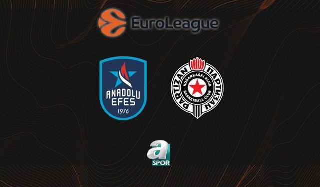 Anadolu Efes, EuroLeague 36. Haftada Partizan ile Karşılaşıyor