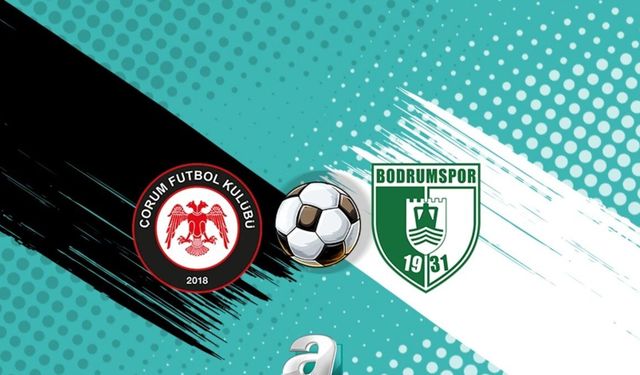Arca Çorum FK ile Sipay Bodrum FK'nın Kritik Mücadelesi TRT Spor'da