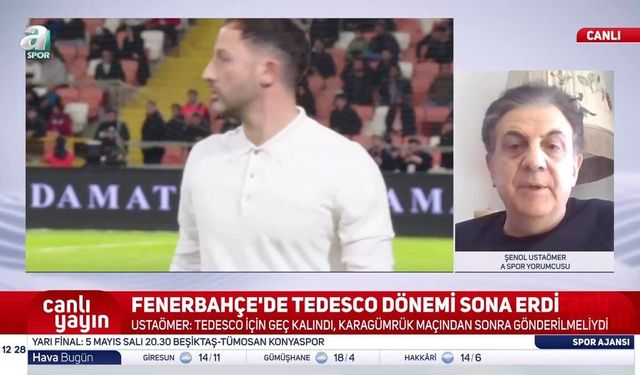 Canlı Yayında Fenerbahçe'ye Eleştiri: Futbol Anlayışı Yetersiz