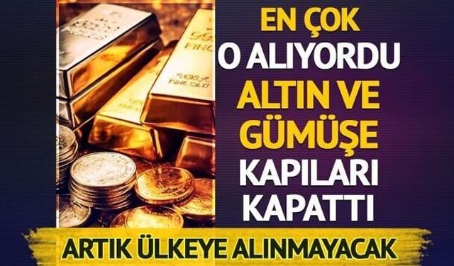 Hindistan, Altın ve Gümüş İthalatında Sıkı Önlemler Getirdi