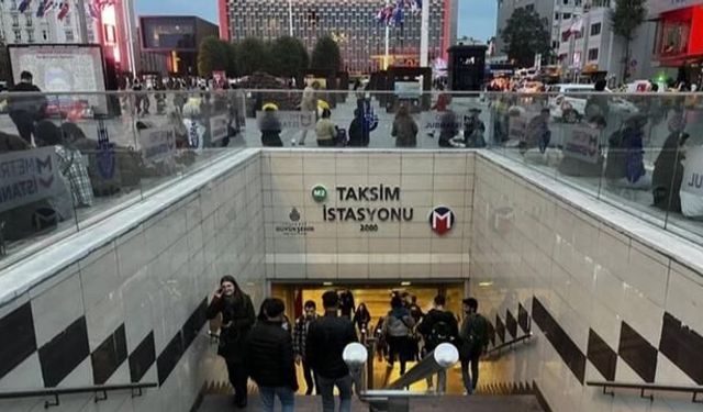 İstanbul Valiliği: Taksim Metro ve Füniküler Hattı Geçici Olarak Kapatıldı