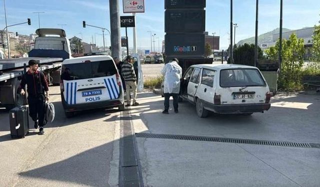 Karabük'te Çalınan Otomobil Akaryakıt İstasyonunda Bulundu