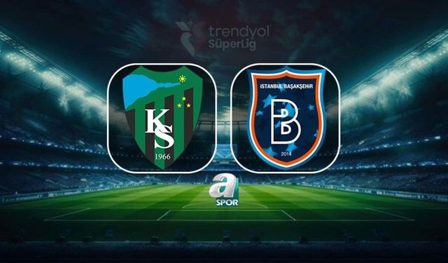 Kocaelispor ile RAMS Başakşehir Süper Lig'de Karşılaşıyor