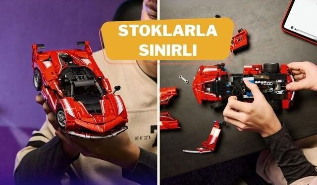 LEGO Technic Ferrari Setinde Özel İndirim Fırsatı