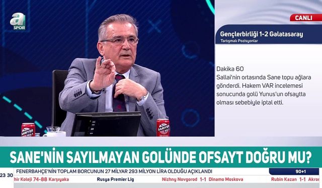 Mustafa Çulcu'dan Sane'nin Golü İçin Övgü