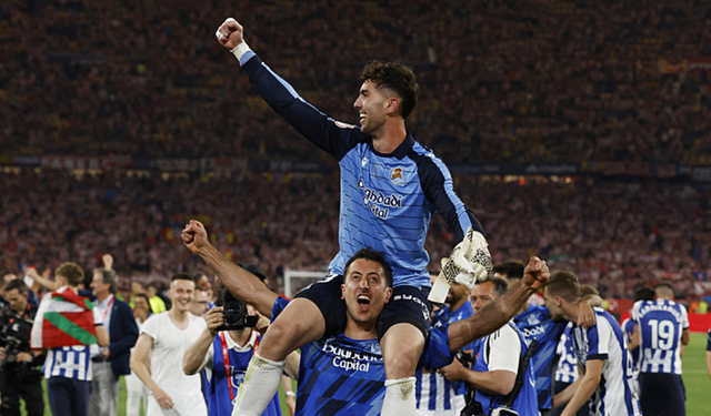 Real Sociedad, İspanya Kral Kupası'nı Kazandı