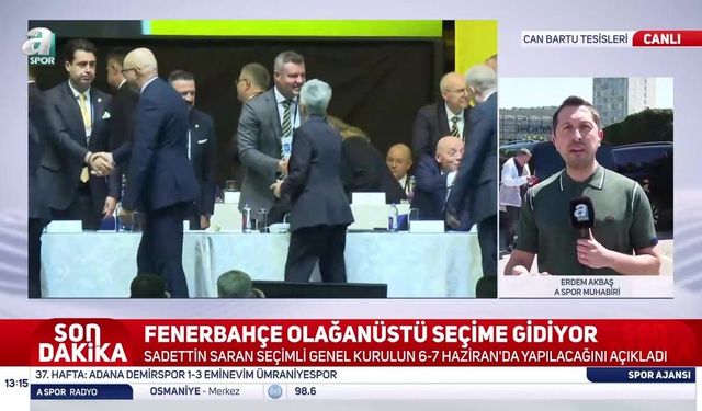 Sadettin Saran'dan Başkanlık Seçimiyle İlgili Canlı Yayın Açıklaması