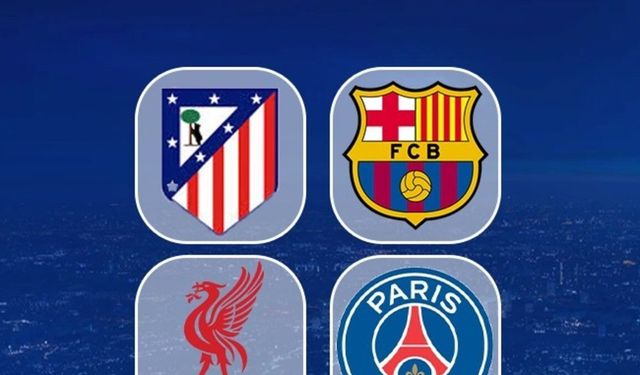 Şampiyonlar Ligi Çeyrek Final Rövanşları: Atletico Madrid-Barcelona ve Liverpool-PSG Maçları Canlı