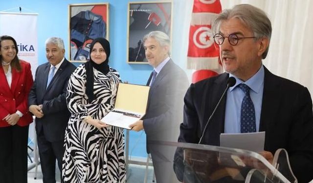 TİKA'dan Tunus Nabil'de Mesleki Eğitim Atılımı