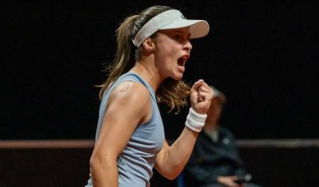 Zeynep Sönmez, Porsche Tennis Grand Prix'te Tarihi Zaferle İkinci Tura Yükseldi