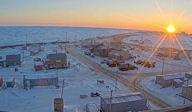 Alaska'nın Utqiagvik Kentinde Güneş 84 Gün Boyunca Batmayacak