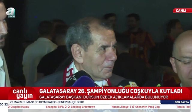 Dursun Özbek, Mauro Icardi Transferi Hakkında Konuştu